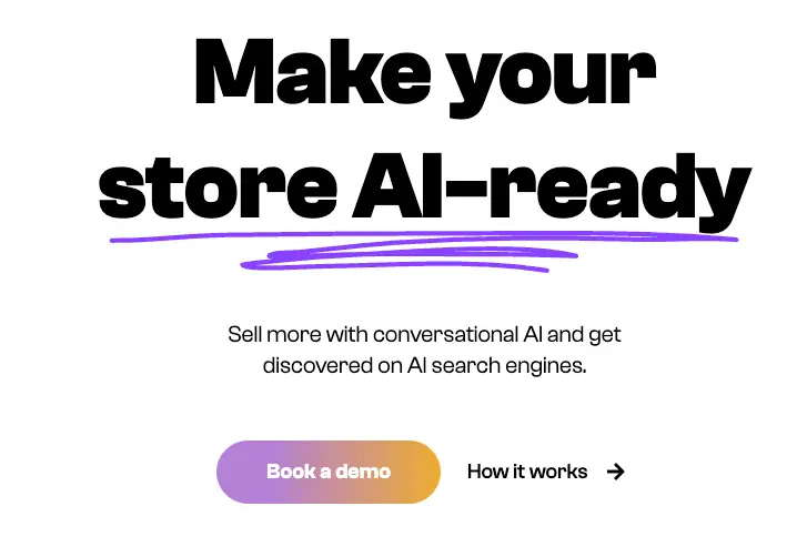Twini is a chatbot that optimises the product pages for LLM like ChatGPT, Perplexity and others